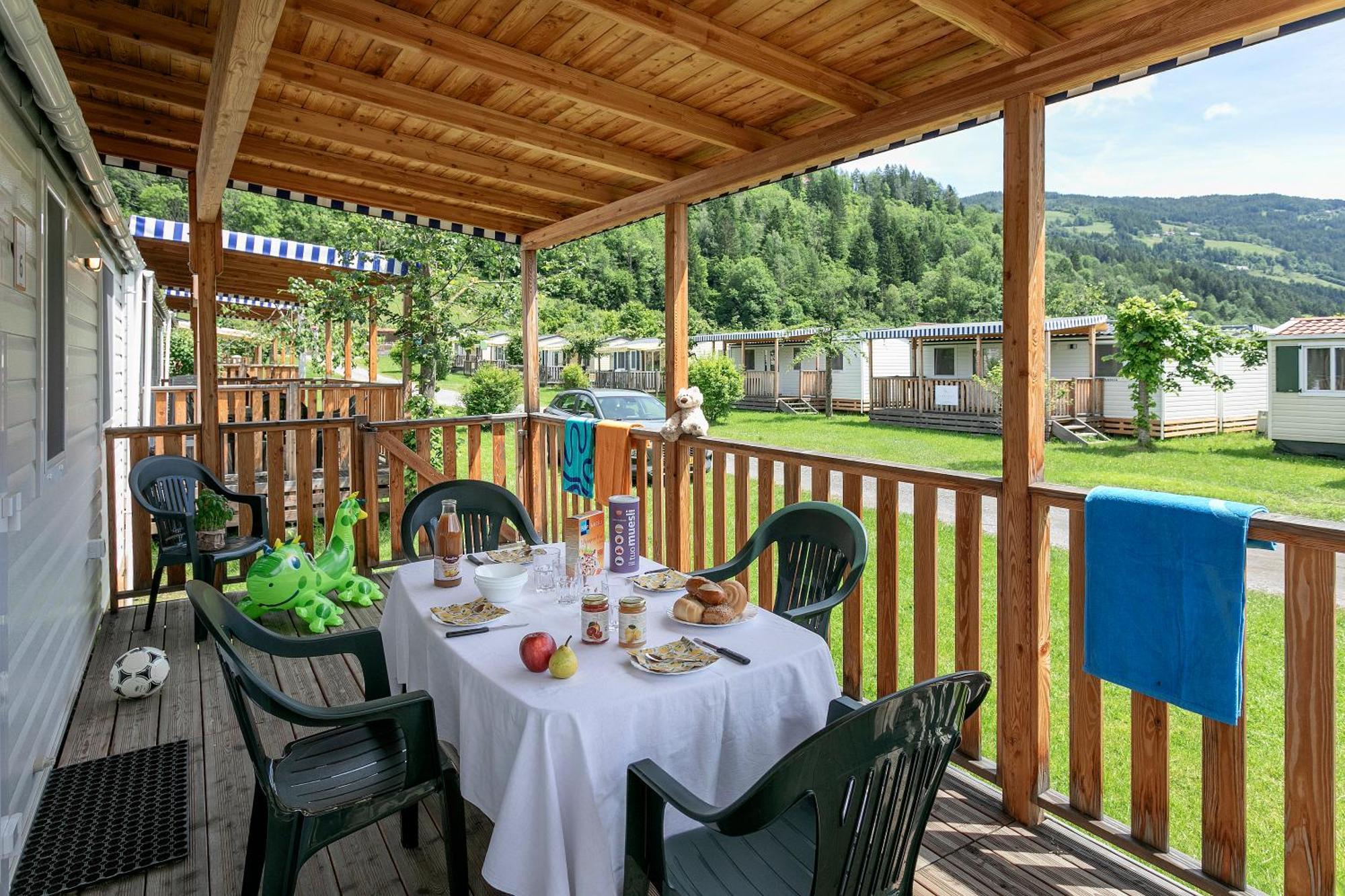 Albatross Mobile Homes On Camping Bella Austria Sankt Peter am Kammersberg Exterior foto